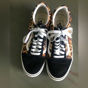 Vans Old Skool Leopard Shoes👟 🐆